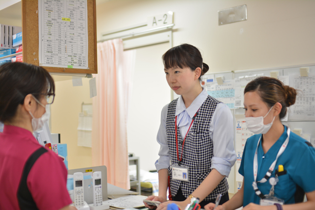 14:00 ナースとの申し送り