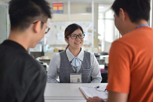 8:30 学生対応