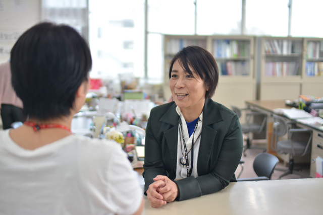 10:30 学生対応